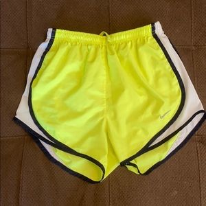 Neon Yellow Nike Shorts